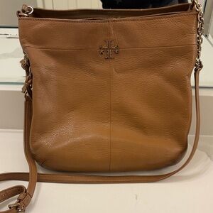 Tory Burch Tan Leather Shoulder Bag